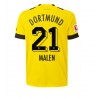 Borussia Dortmund Donyell Malen #21 Hemmatröja 2022-23 Korta ärmar